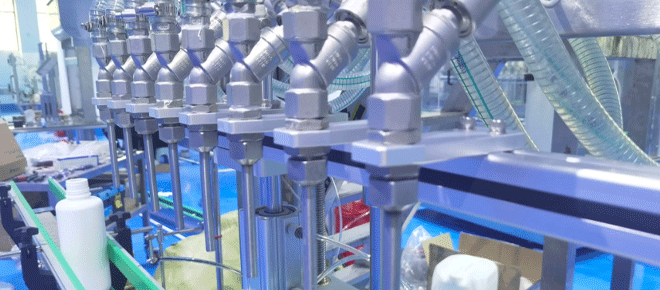 IVD reagent special-shaped bottle filling, capping and labeling production line IVD reagent special-shaped bottle filling, capping and labeling production line